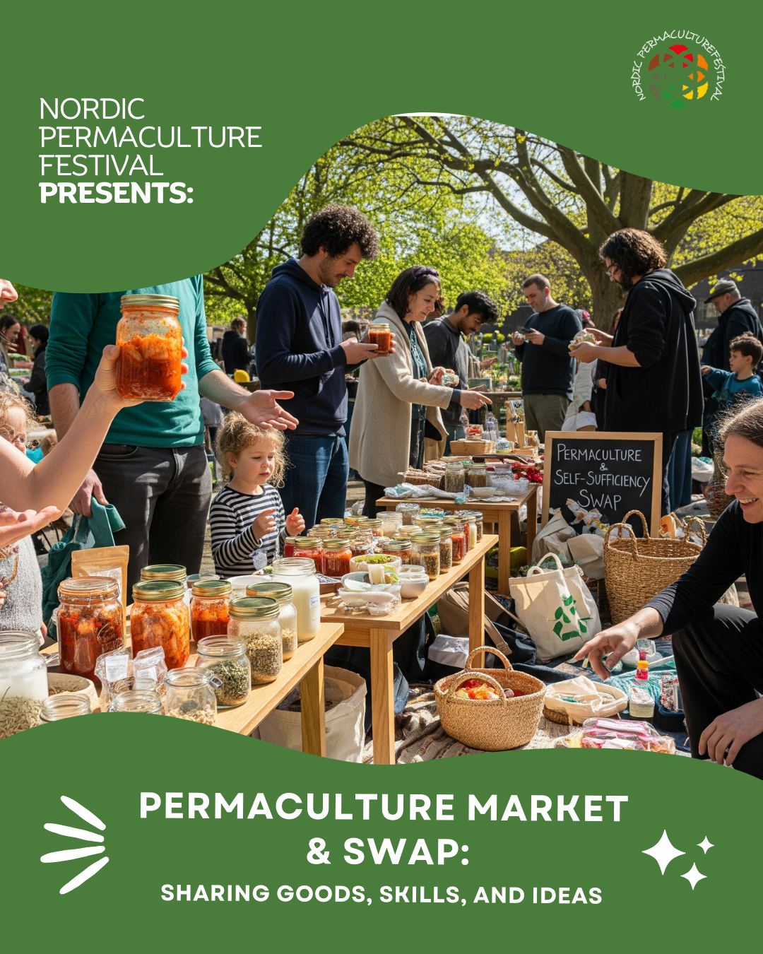 Permaculture Market & Swap: Sharing Goods, Skills, and Ideas